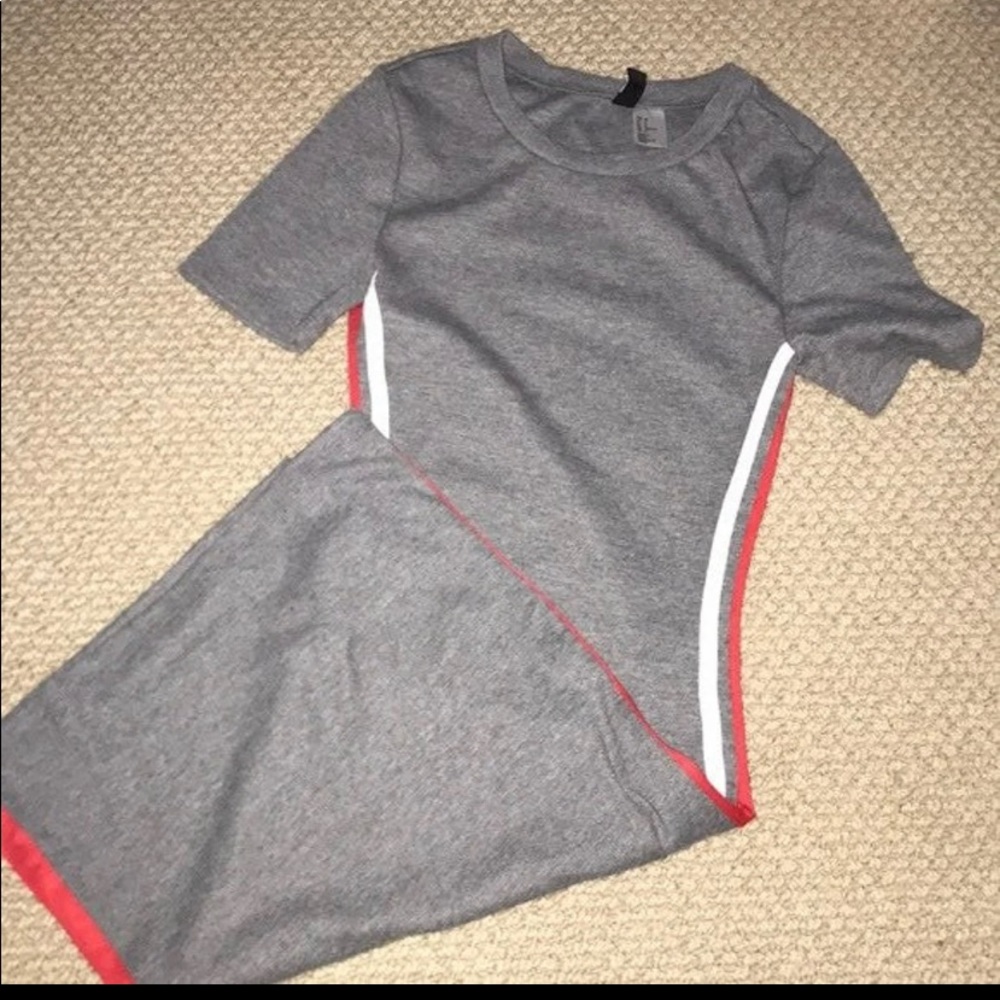 H&M Grey Bodycon Dress